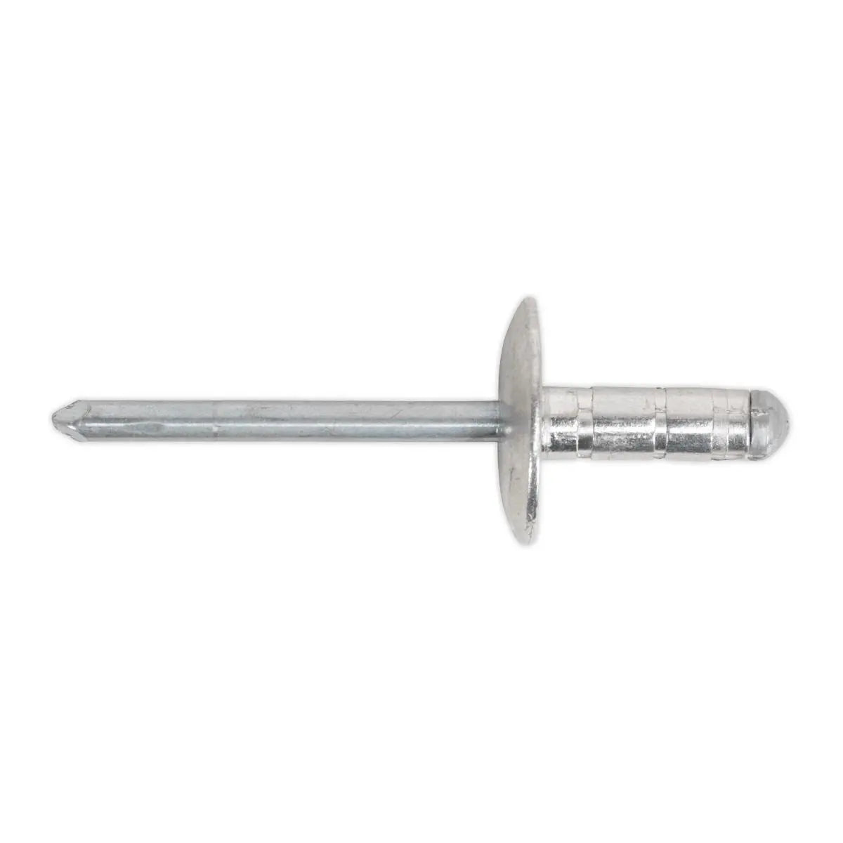 Sealey Aluminium Multi-Grip Rivet Large Flange Ø4.8 x 13mm Pack of 200 