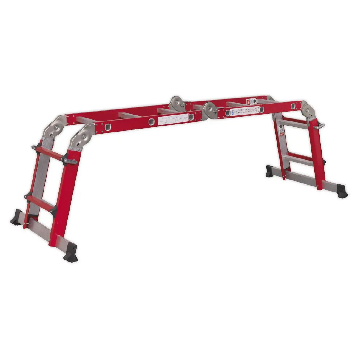 Sealey Aluminium Multipurpose Ladder EN 131 Adjustable Height 