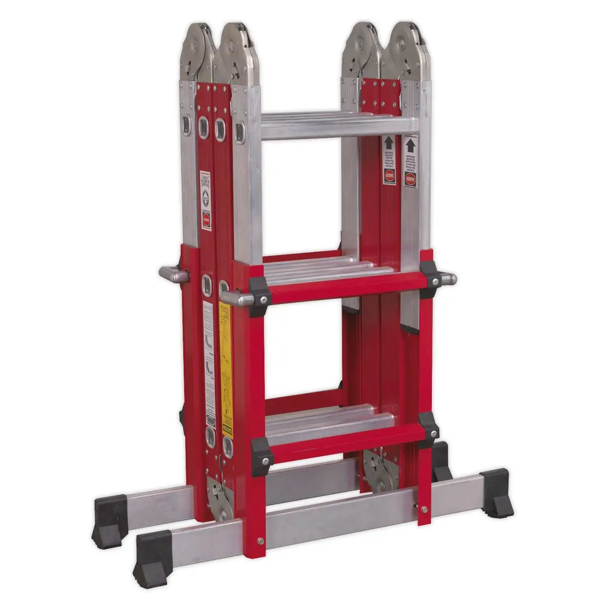 Sealey Aluminium Multipurpose Ladder EN 131 Adjustable Height 