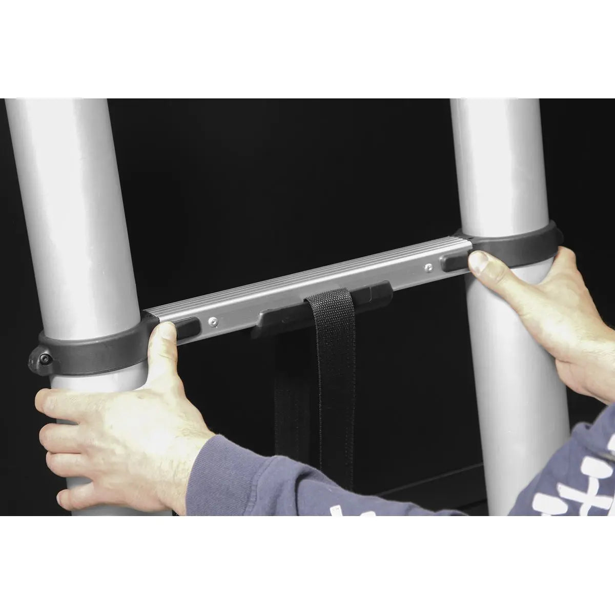 Sealey Aluminium Telescopic Ladder 9-Tread EN 131 