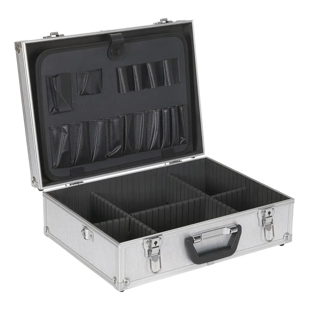 Sealey Aluminium Tool Case with Square Edges  White Rose Tools