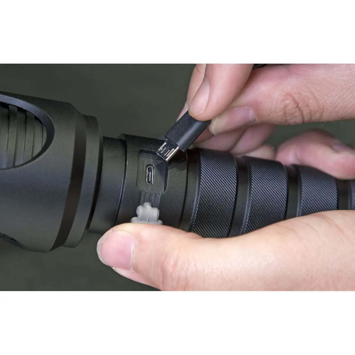 Sealey Aluminium Torch 60W COB LED Adjustable Focus Rechargeable 4000 Lumens 