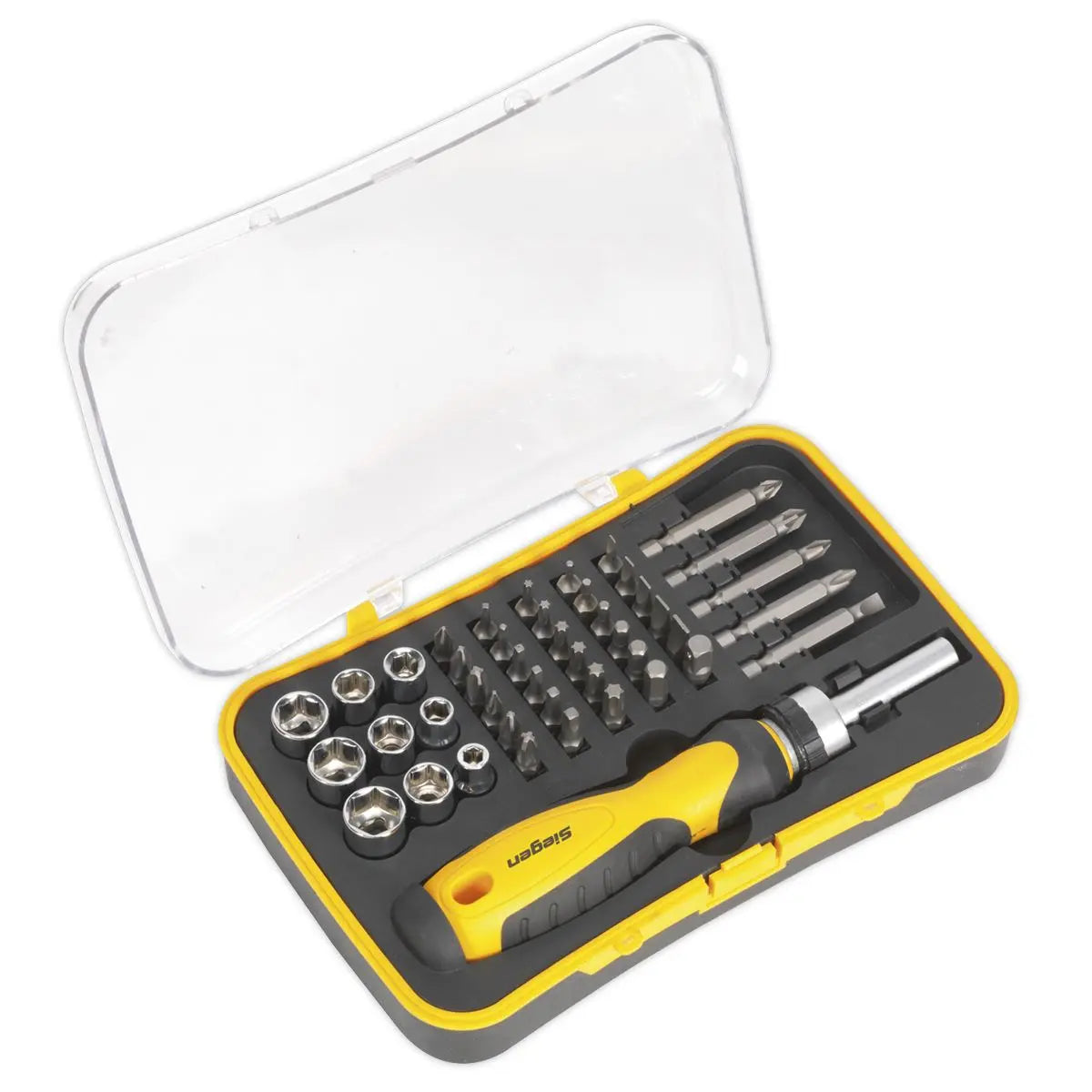 Sealey American Pro 3 Drawer Portable Tool Chest with Ball-Bearing Slides & 93pc Tool Kit 