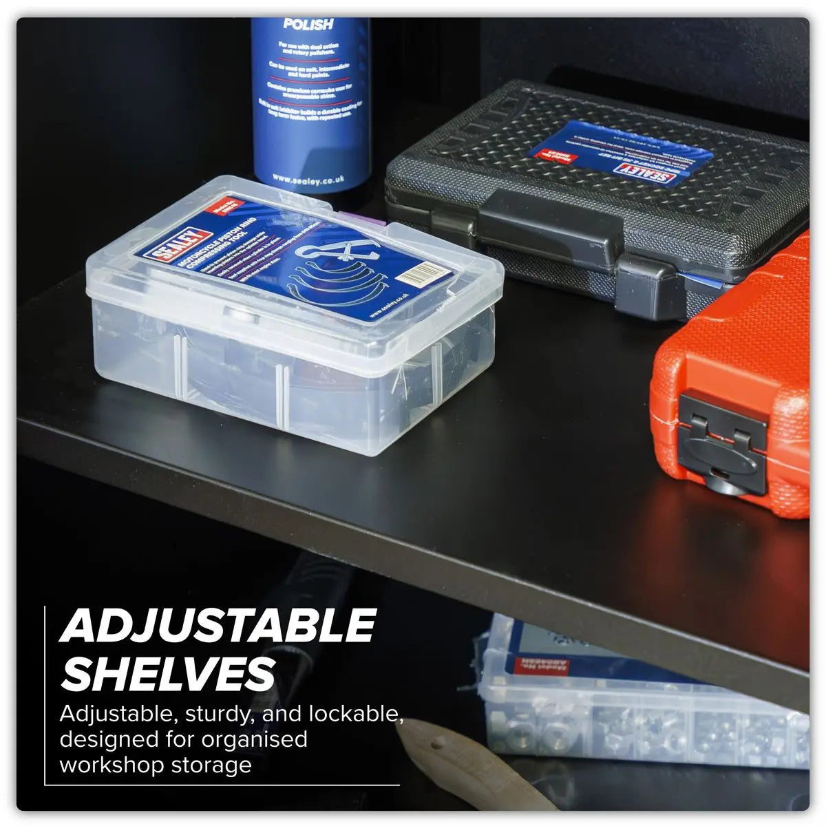 Sealey American Pro American PRO® 2.6m Storage System  White Rose Tools