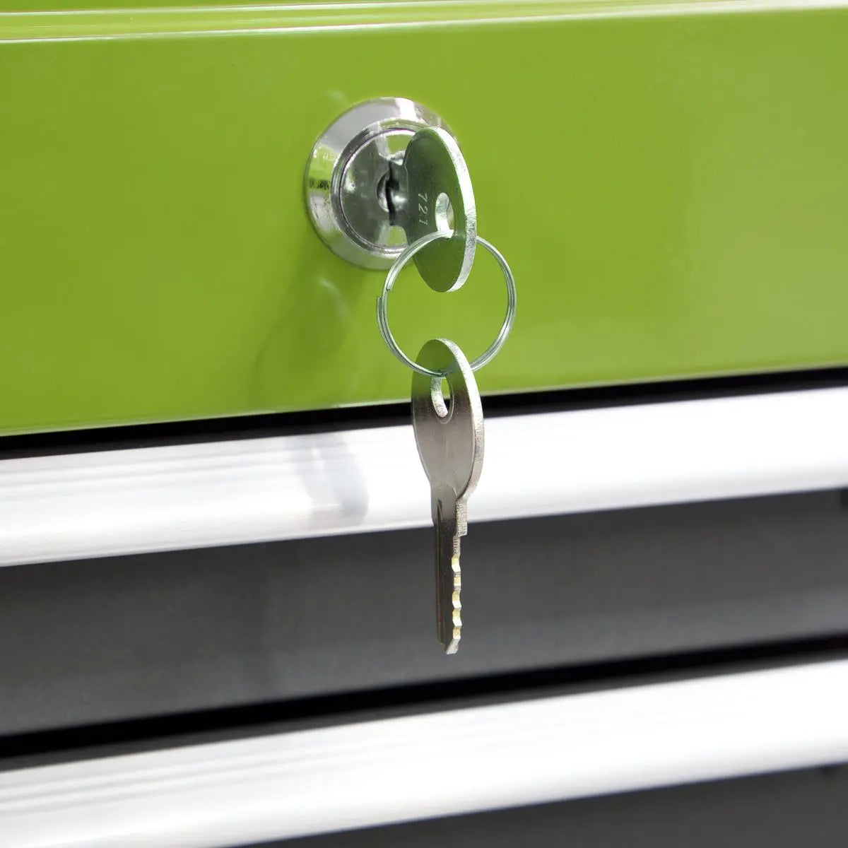 Sealey American Pro Mid-Box Tool Chest 3 Drawer with Ball-Bearing Slides - Green/Grey 