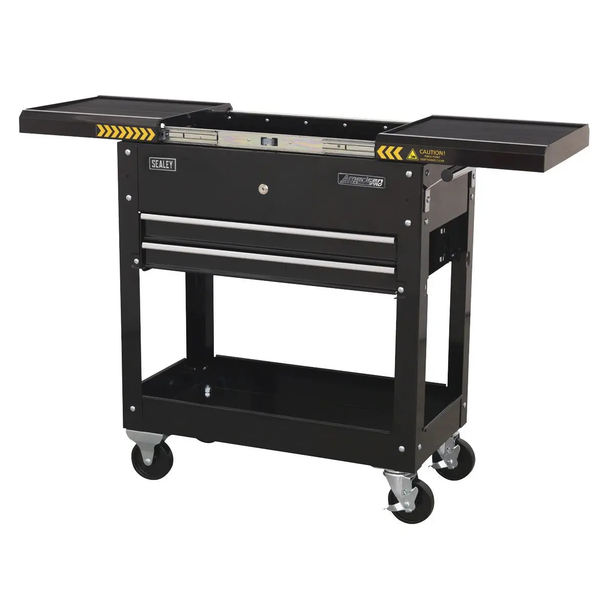 Sealey American Pro Mobile Tool & Parts Trolley - Black 