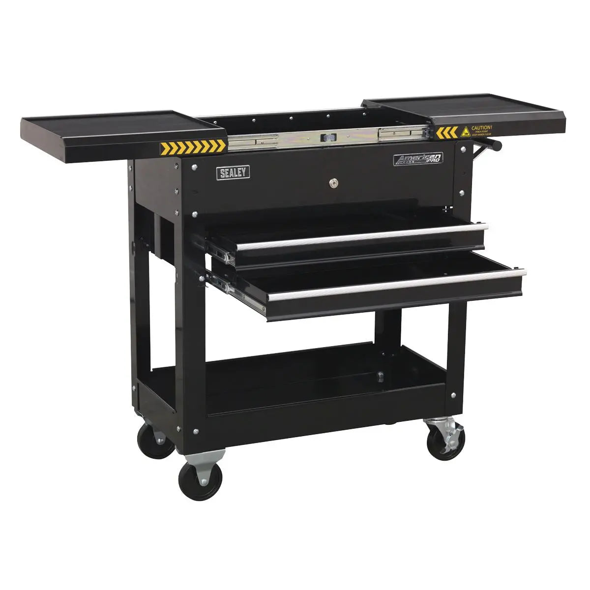 Sealey American Pro Mobile Tool & Parts Trolley - Black 
