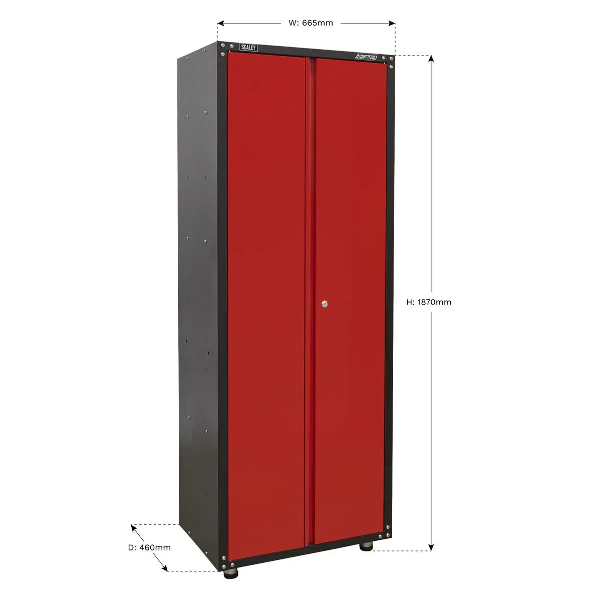 Sealey American Pro Modular 2 Door Full Height Cabinet 665mm 