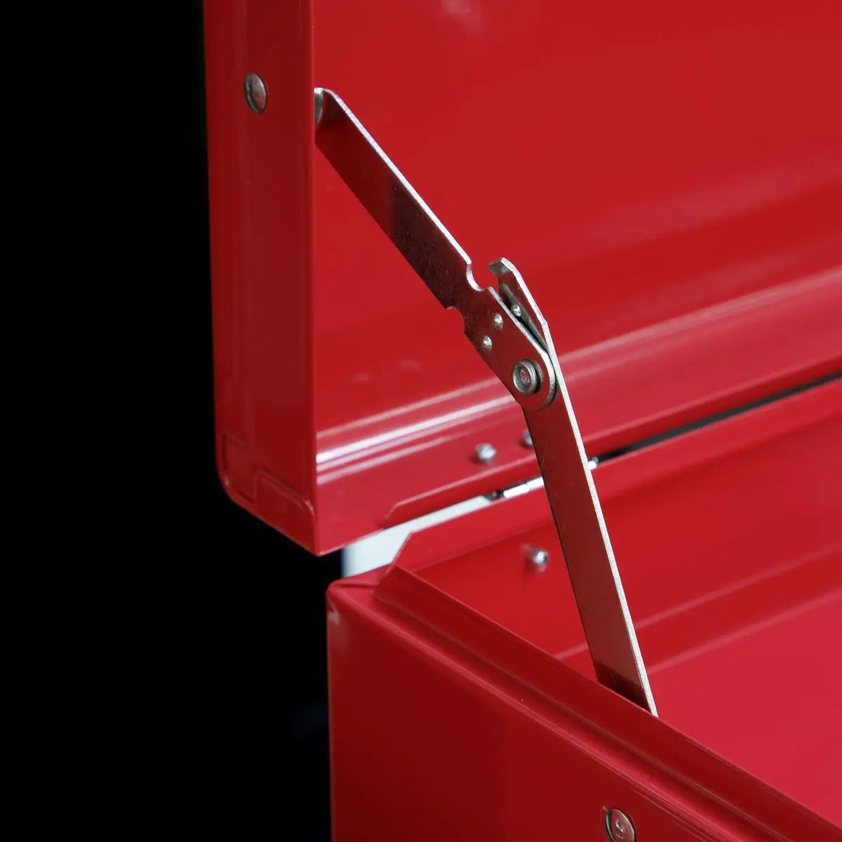 Sealey American Pro Topchest 6 Drawer with Ball-Bearing Slides - Red/Grey 