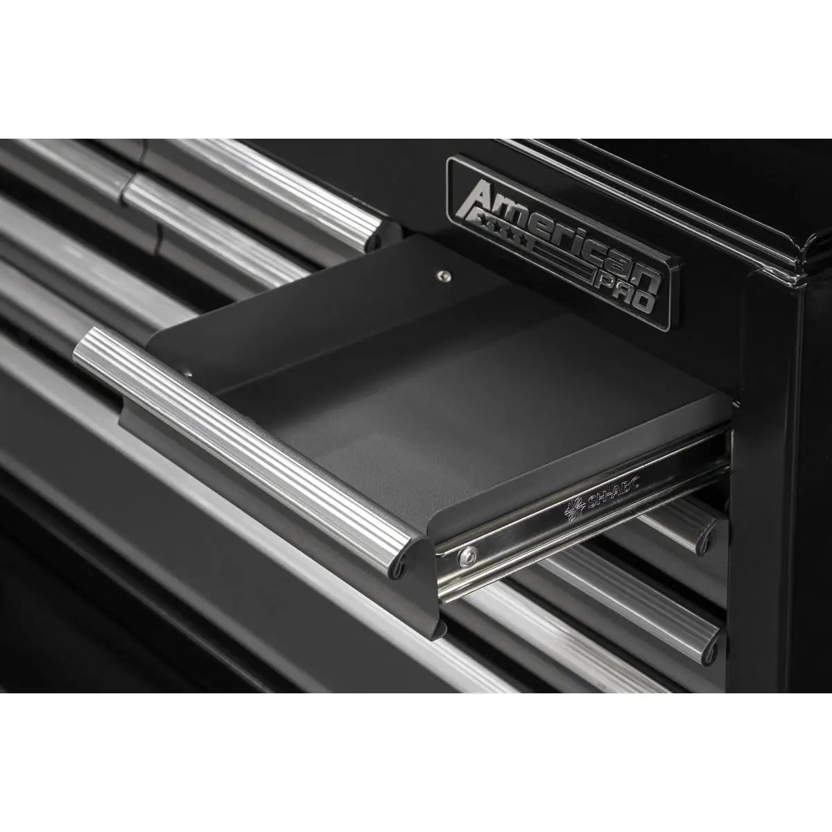 Sealey American Pro Topchest 9 Drawer with Ball-Bearing Slides - Black/Grey 