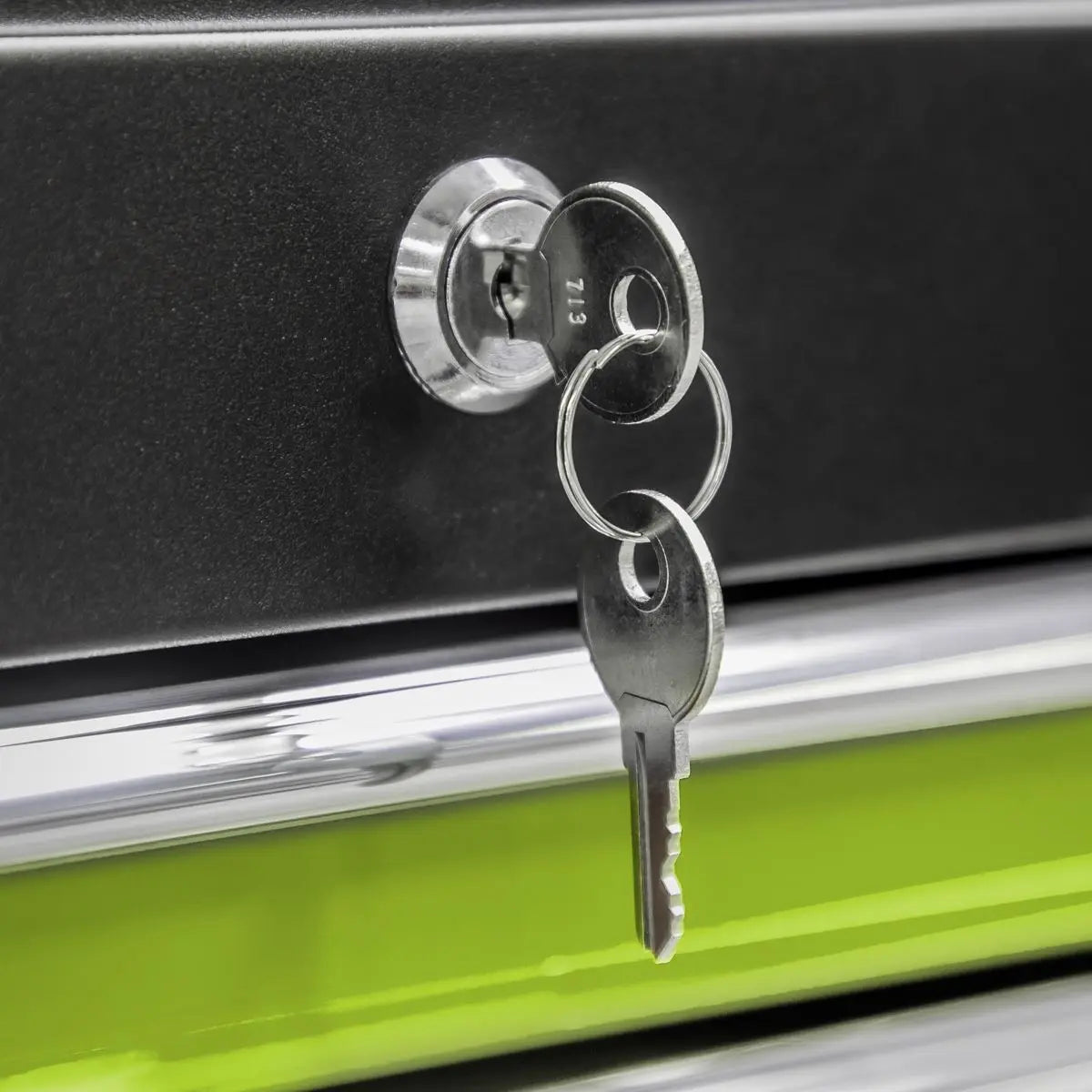 Sealey American Pro Topchest & Rollcab Combination 6 Drawer with Ball-Bearing Slides - Green 