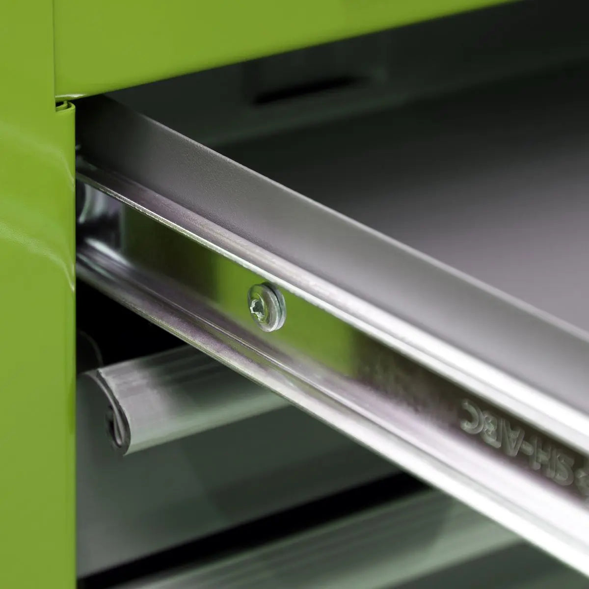Sealey American Pro Topchest & Rollcab Combination 6 Drawer with Ball-Bearing Slides - Green/Grey 