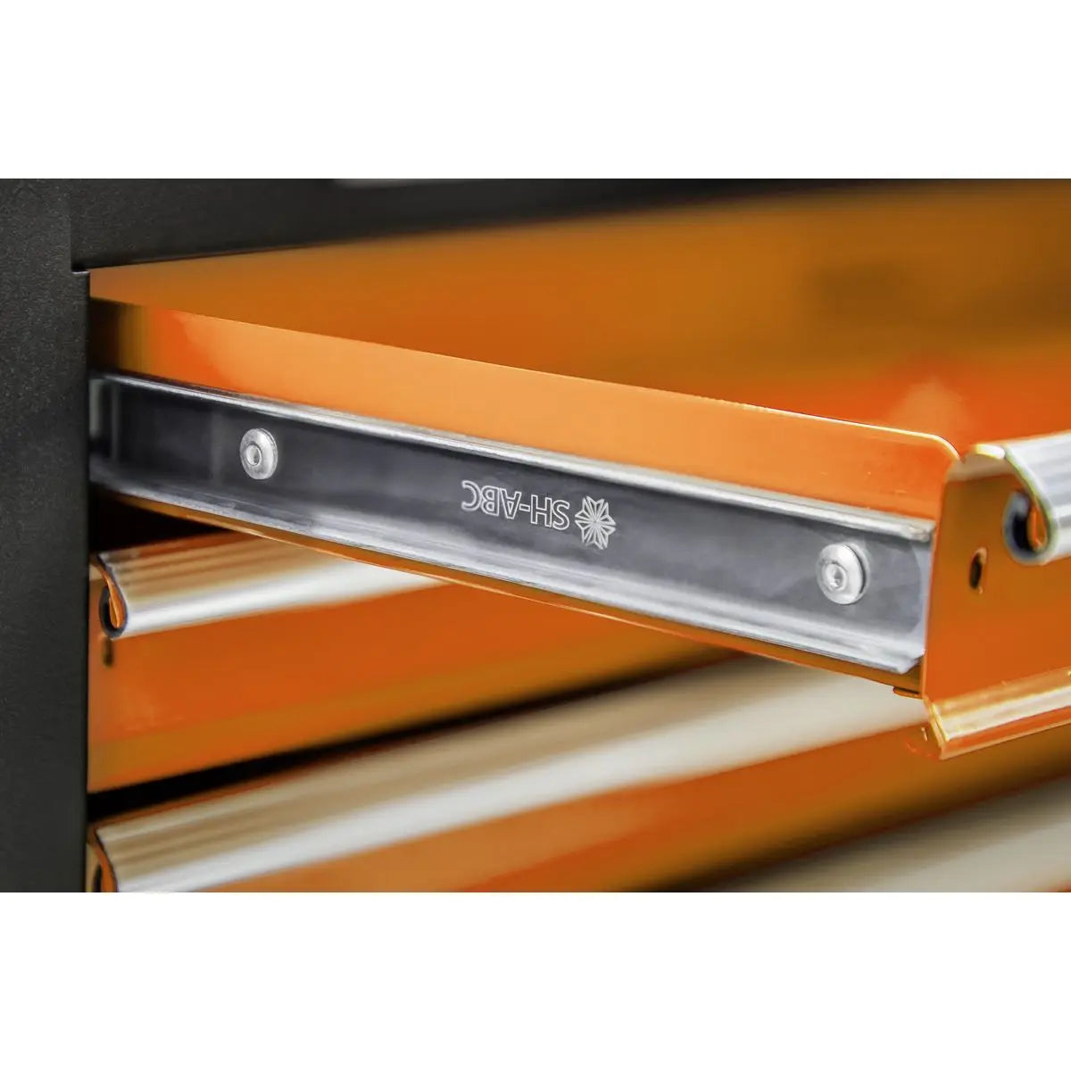 Sealey American Pro Topchest & Rollcab Combination 6 Drawer with Ball-Bearing Slides - Orange 