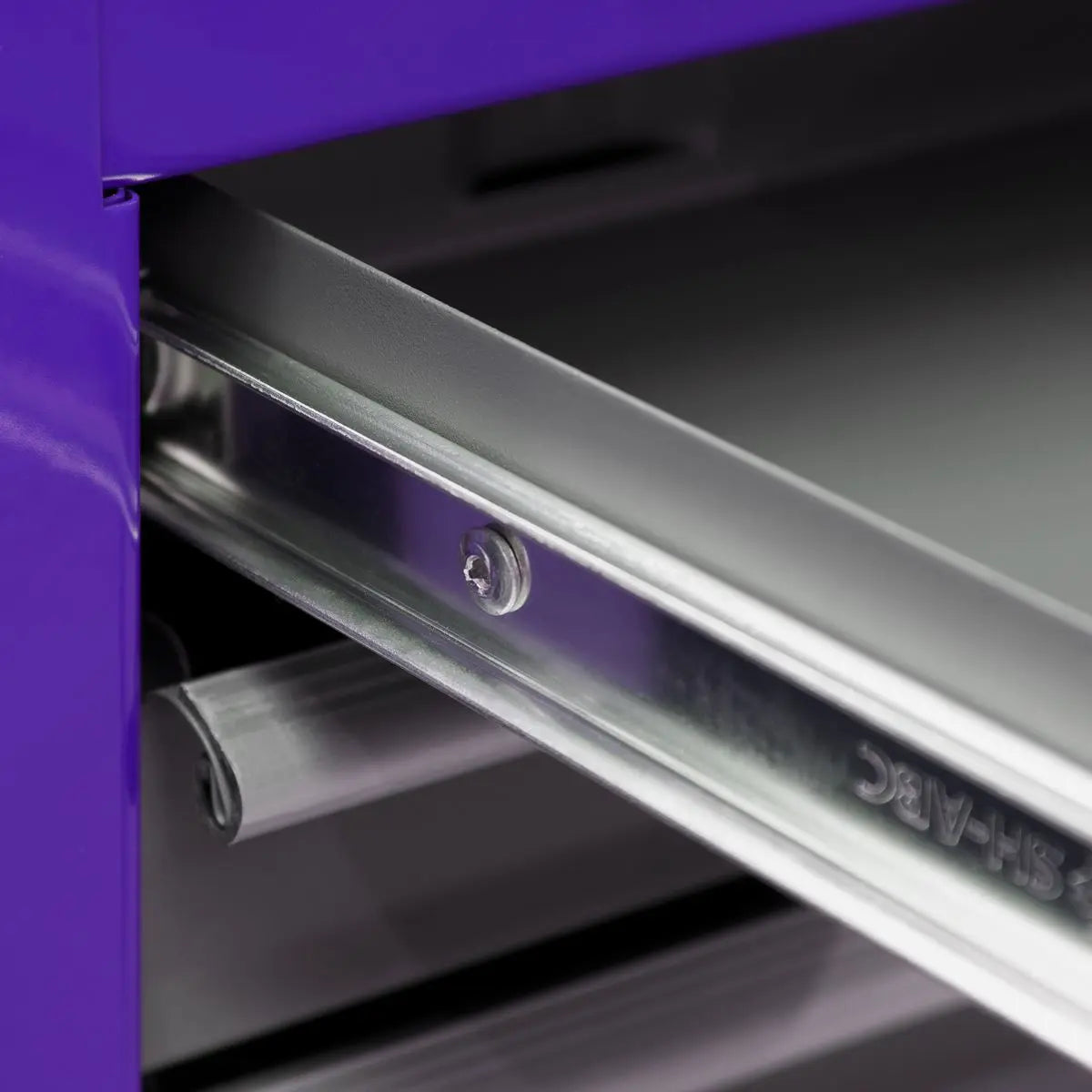 Sealey American Pro Topchest & Rollcab Combination 6 Drawer with Ball-Bearing Slides - Purple/Grey 