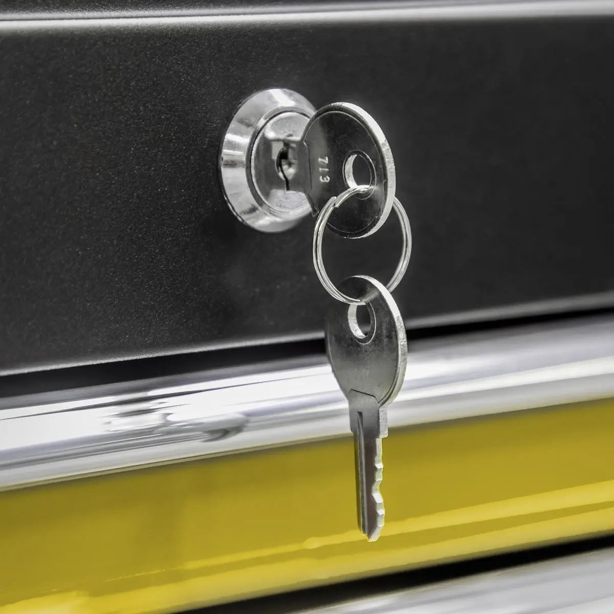 Sealey American Pro Topchest & Rollcab Combination 6 Drawer with Ball-Bearing Slides -Yellow 