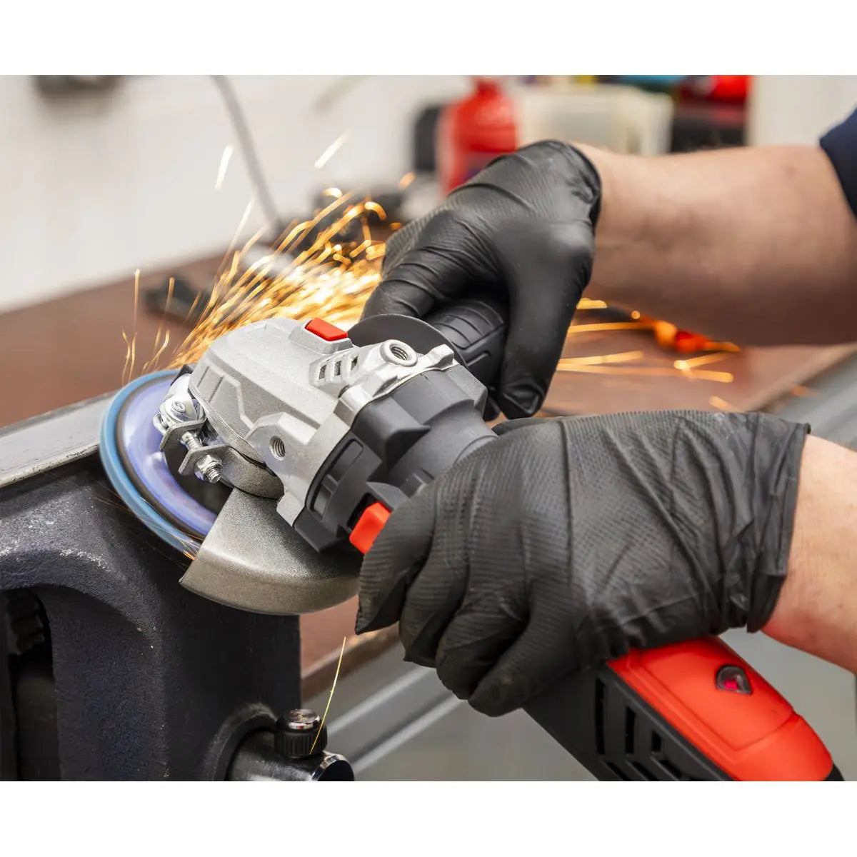 Sealey Angle Grinder Ø125mm 1000W/230V with Schuko Plug 