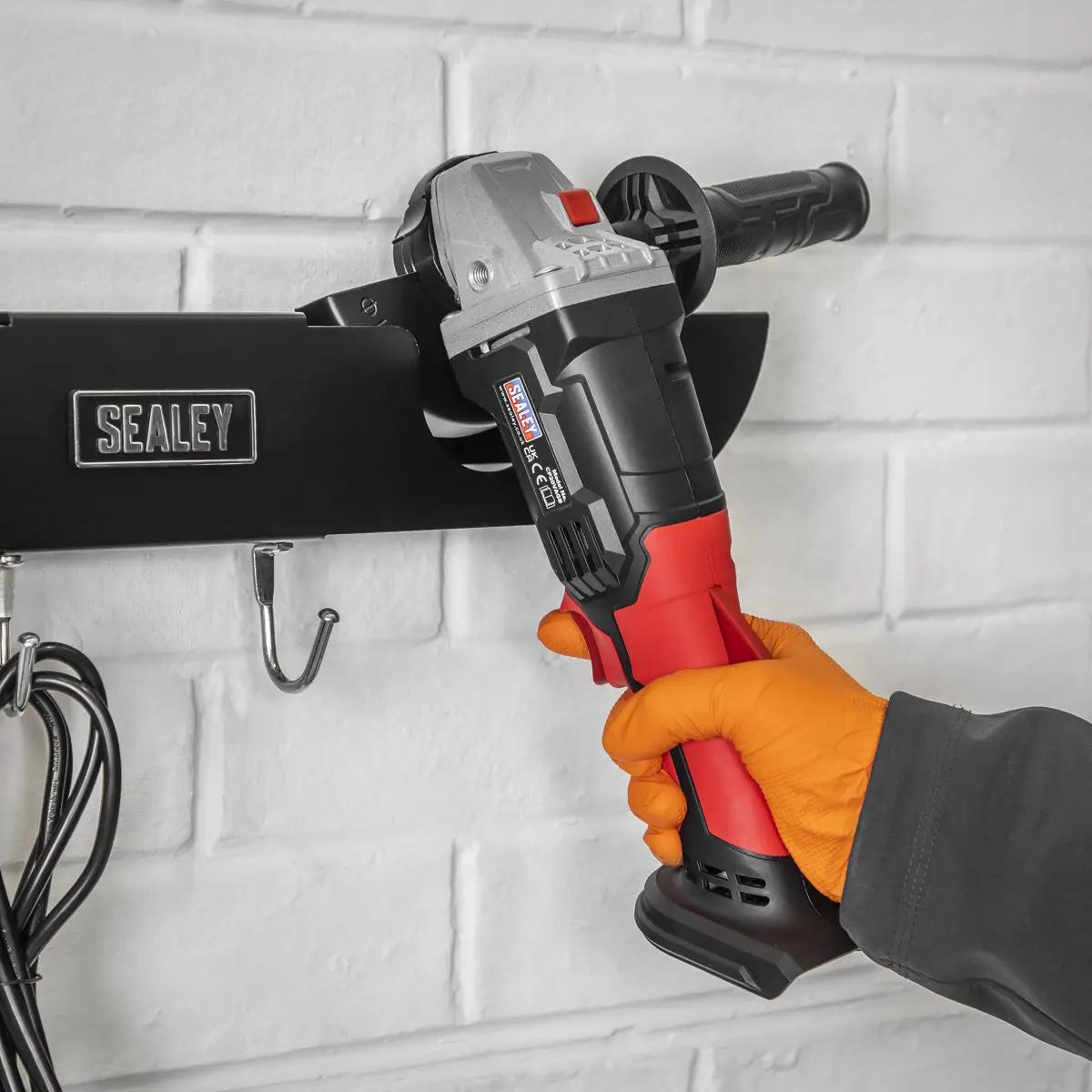 Sealey Angle Grinder Storage Rack 2-Bay 