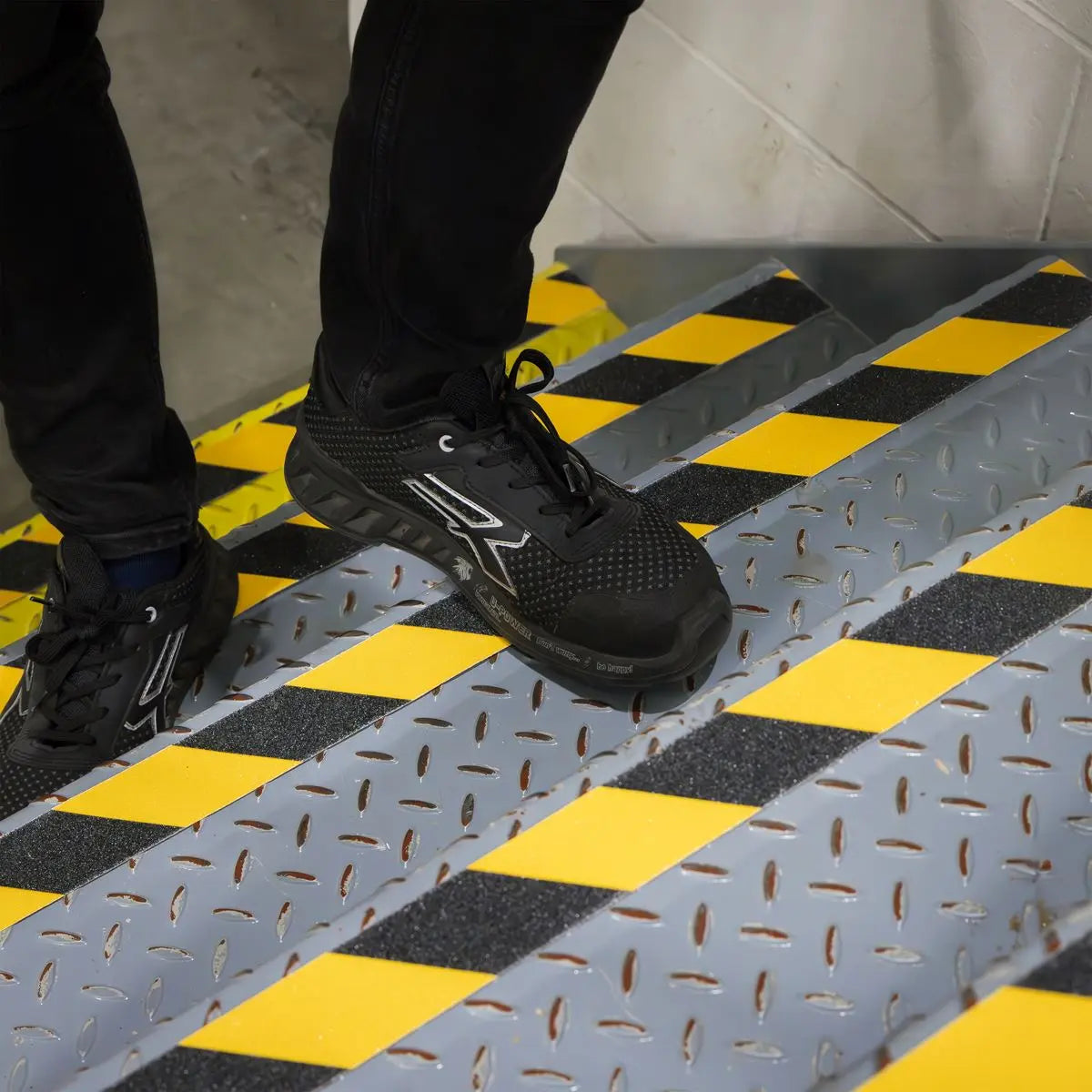 Sealey Anti-Slip Tape Self-Adhesive Black Yellow 50mm x 18m 