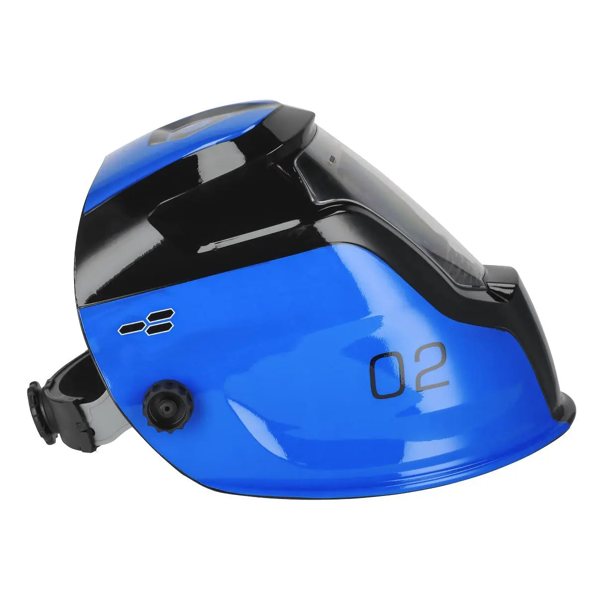 Sealey Auto Darkening Welding Helmet Shade 9-13 Blue 