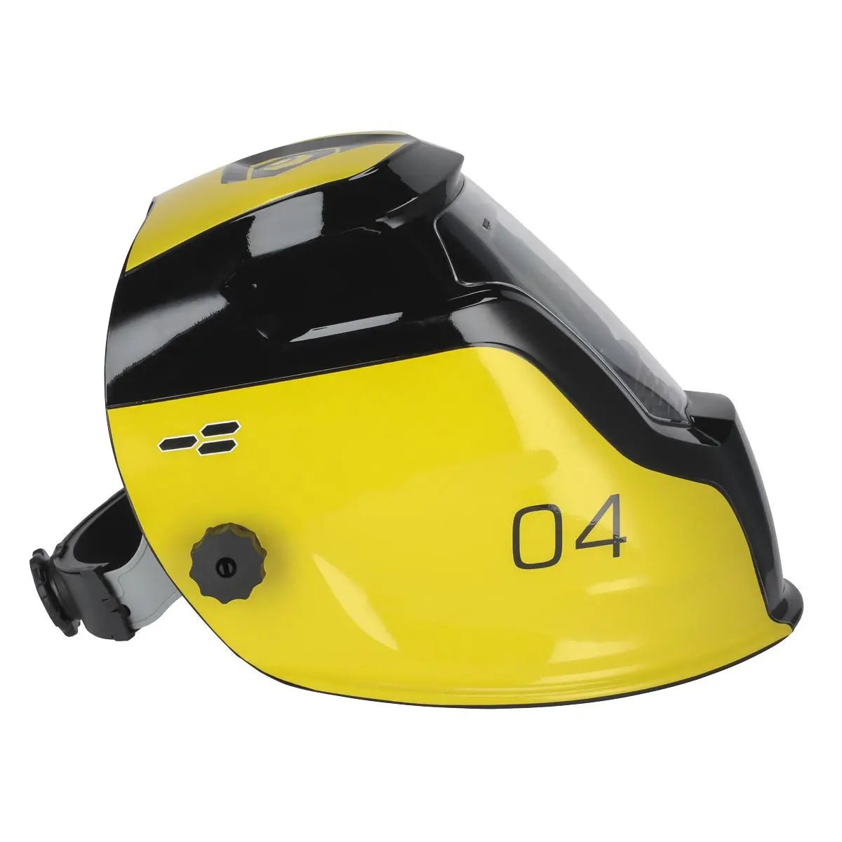 Sealey Auto Darkening Welding Helmet Shade 9-13 Yellow 