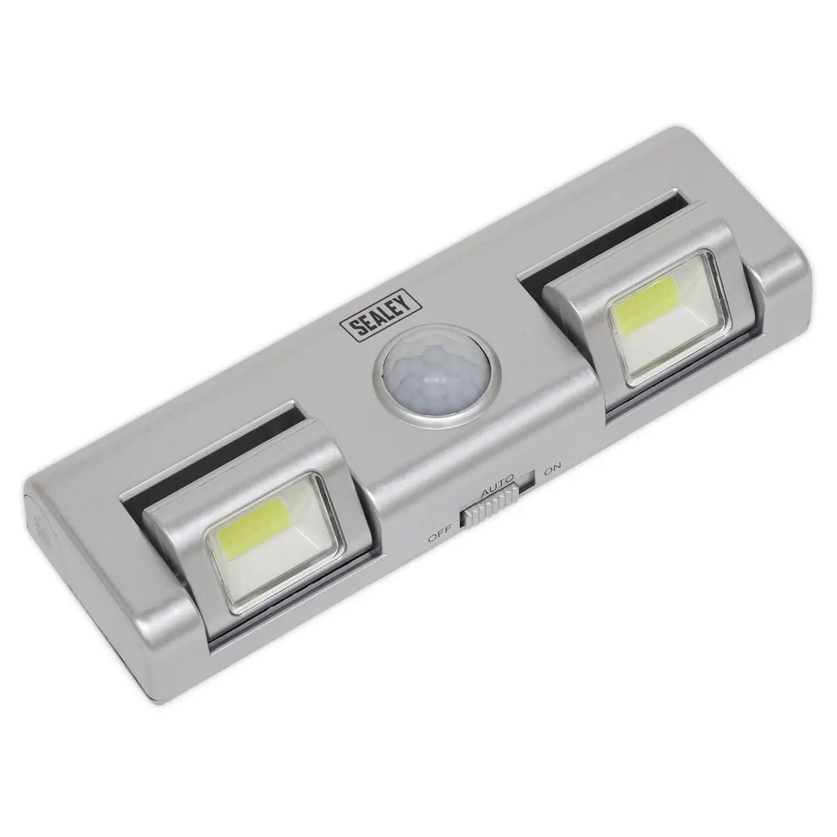 Sealey Auto Light 1W COB LED with PIR Sensor 3 x AA Cell 
