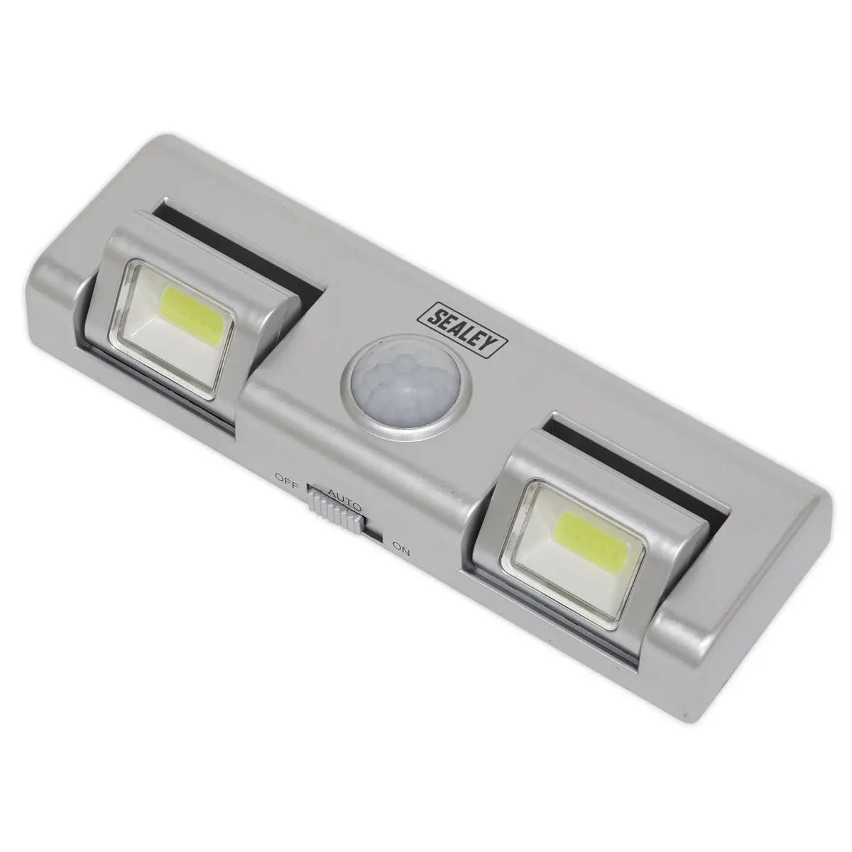 Sealey Auto Light 1W COB LED with PIR Sensor 3 x AA Cell 