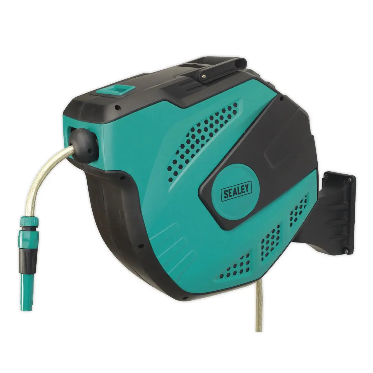 Sealey Auto-Rewind Control Garden Hose Reel 30m 