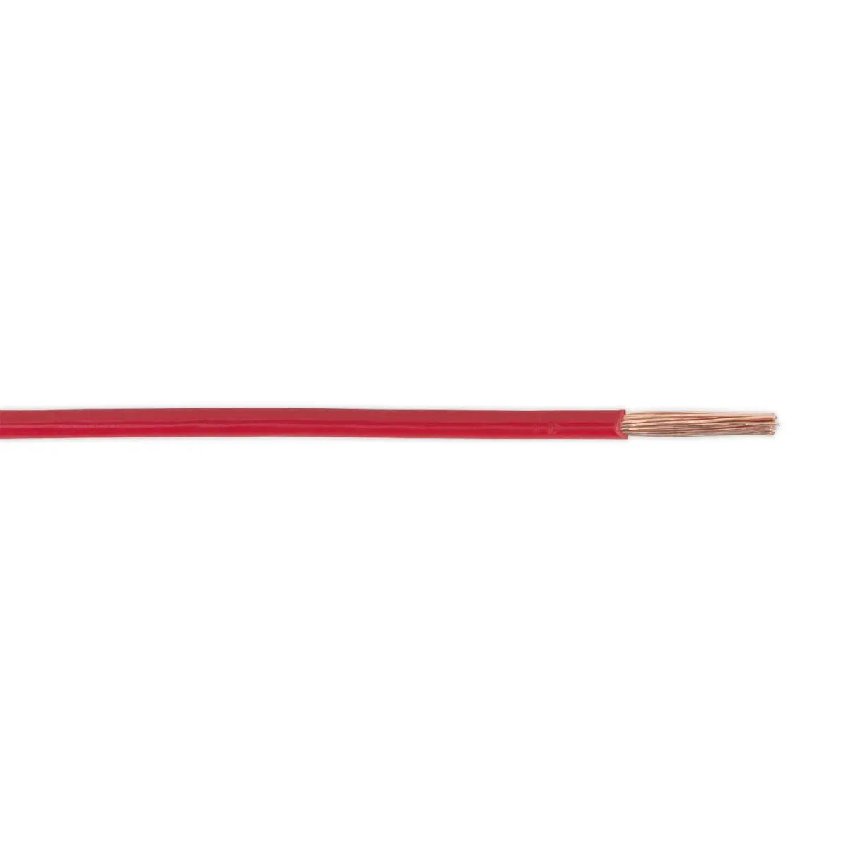 Sealey Automotive Cable Thin Wall Single 2mm² 28/0.30mm 50m Red 
