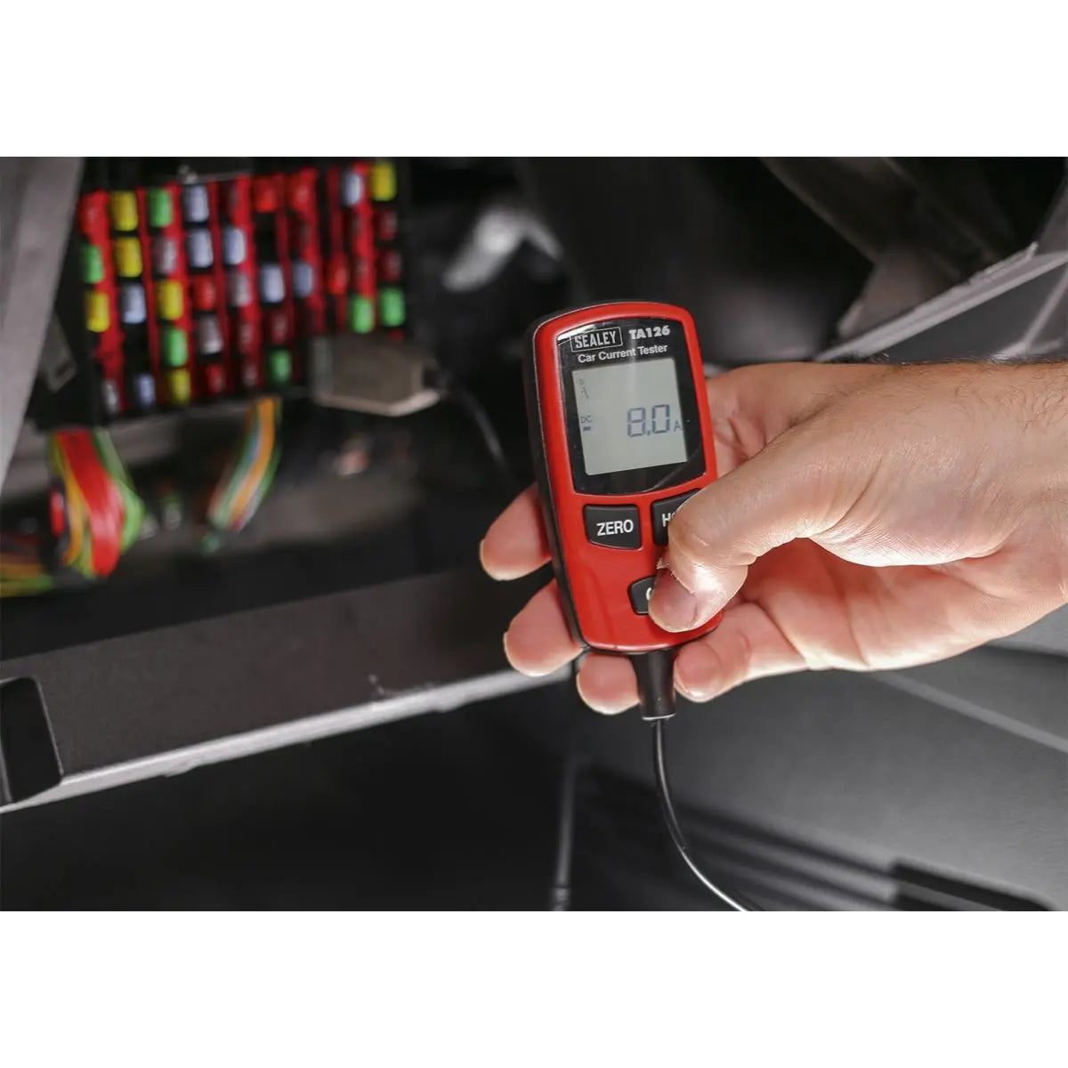 Sealey Automotive Current Tester 30A  White Rose Tools