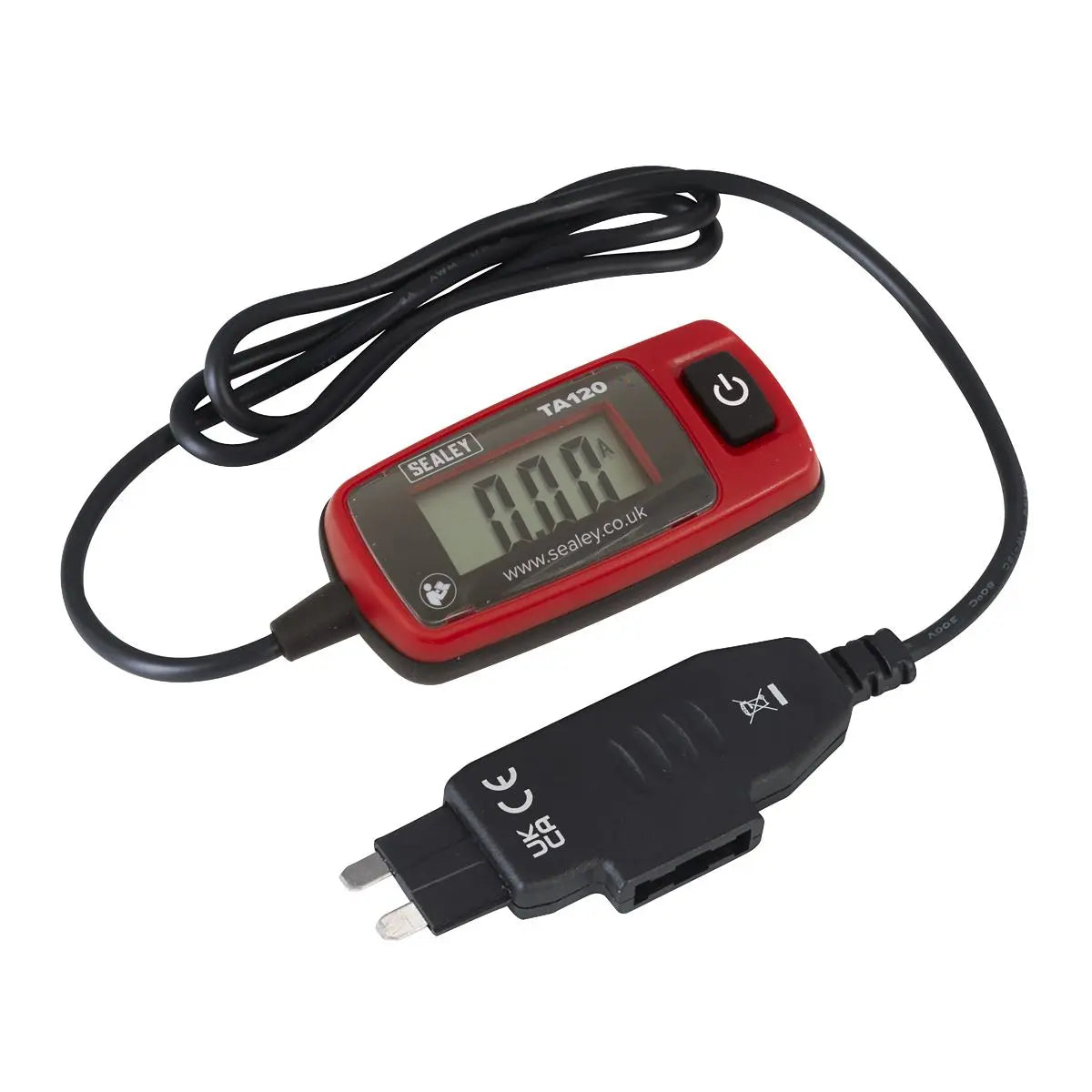 Sealey Automotive Current Tester Standard Blade Fuse 20A Car Commercial Circuit 