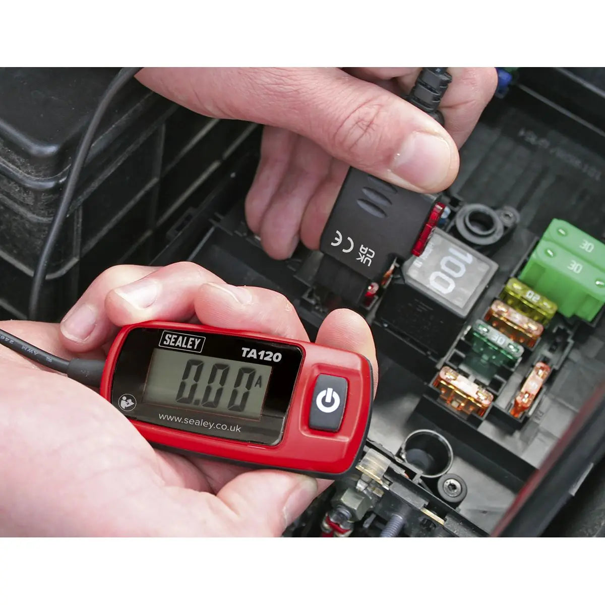 Sealey Automotive Current Tester Standard Blade Fuse 20A Car Commercial Circuit 