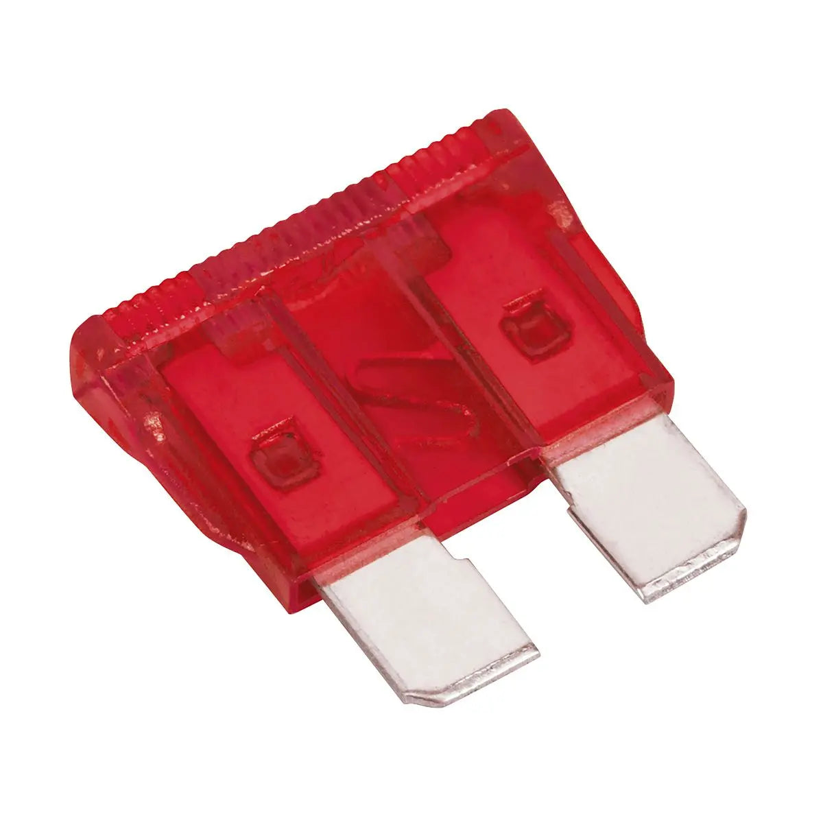 Sealey Automotive Standard Blade Fuse 10A Pack of 50 