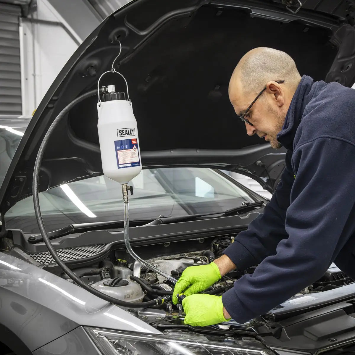 Sealey Auxiliary Fuel Tank 1.5L  White Rose Tools