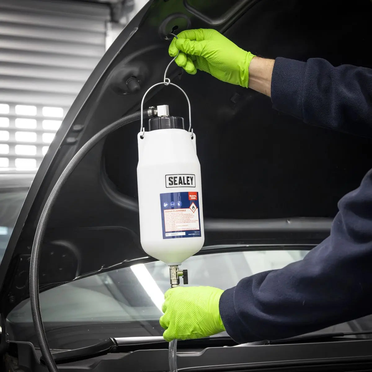 Sealey Auxiliary Fuel Tank 1.5L  White Rose Tools