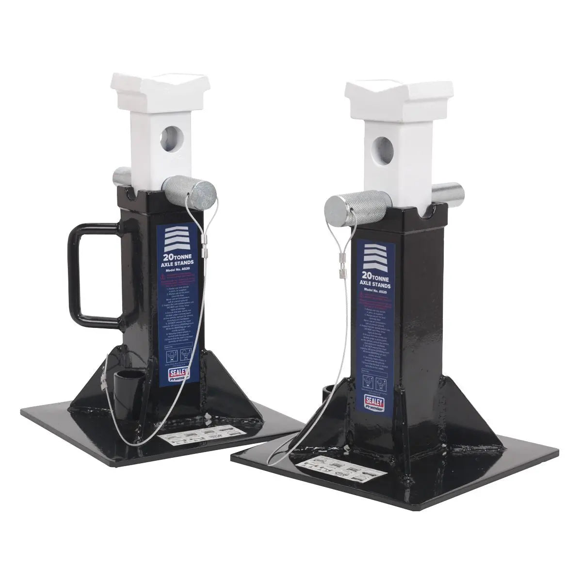 Sealey Axle Stands 20 Tonne Capacity Per Stand Pair 