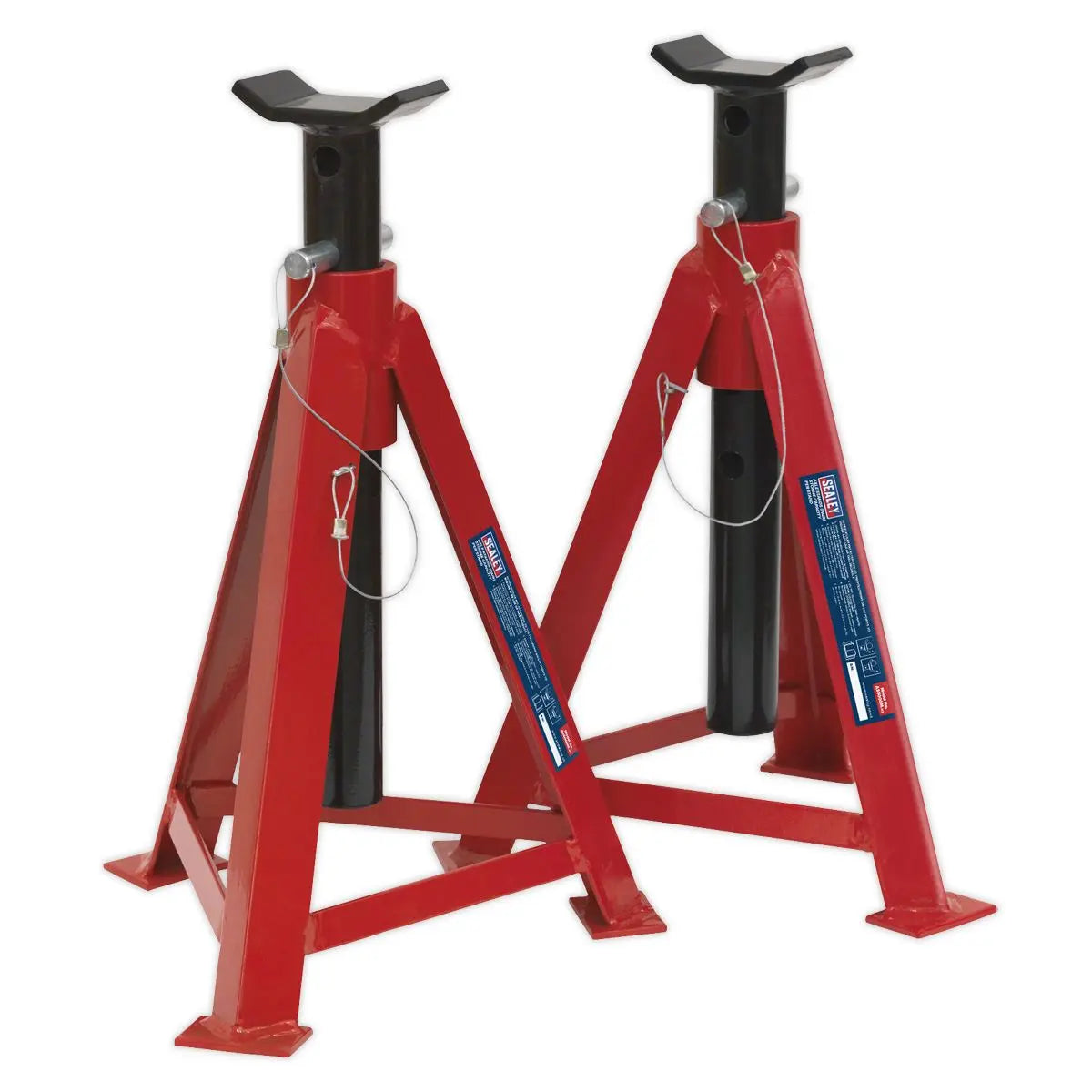 Sealey Axle Stands (Pair) 5 Tonne Capacity per Stand 