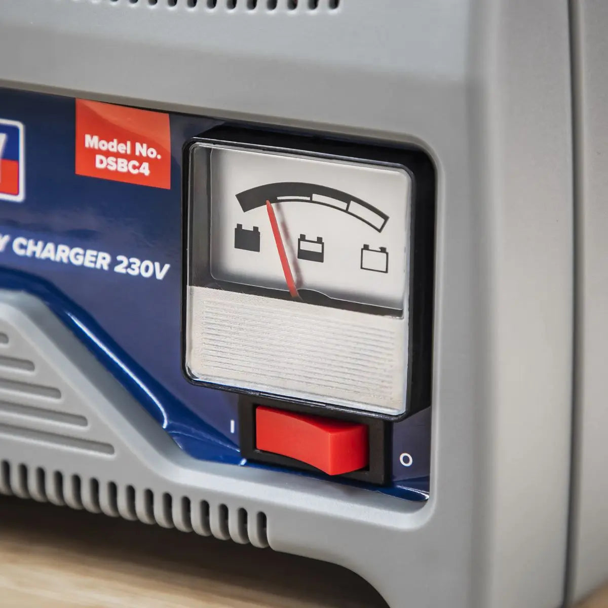 Sealey Battery Charger 12V 4A 230V 