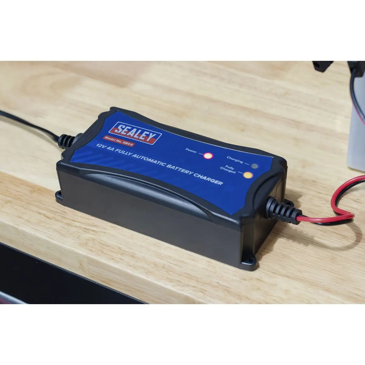 Sealey Battery Maintainer Charger 12V 4A Fully Automatic 