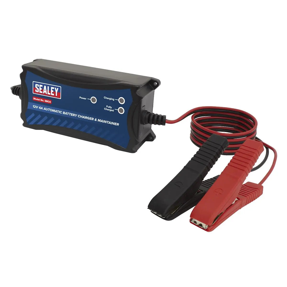 Sealey Battery Maintainer Charger 12V 4A Fully Automatic 