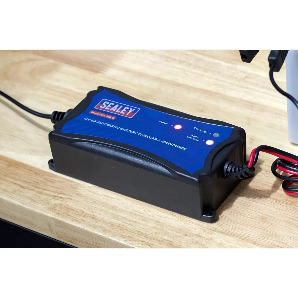 Sealey Battery Maintainer Charger 12V 6A Fully Automatic 