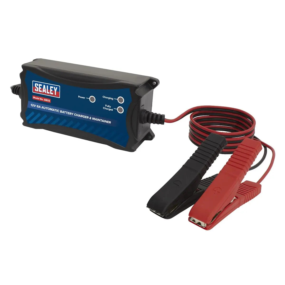 Sealey Battery Maintainer Charger 12V 6A Fully Automatic 