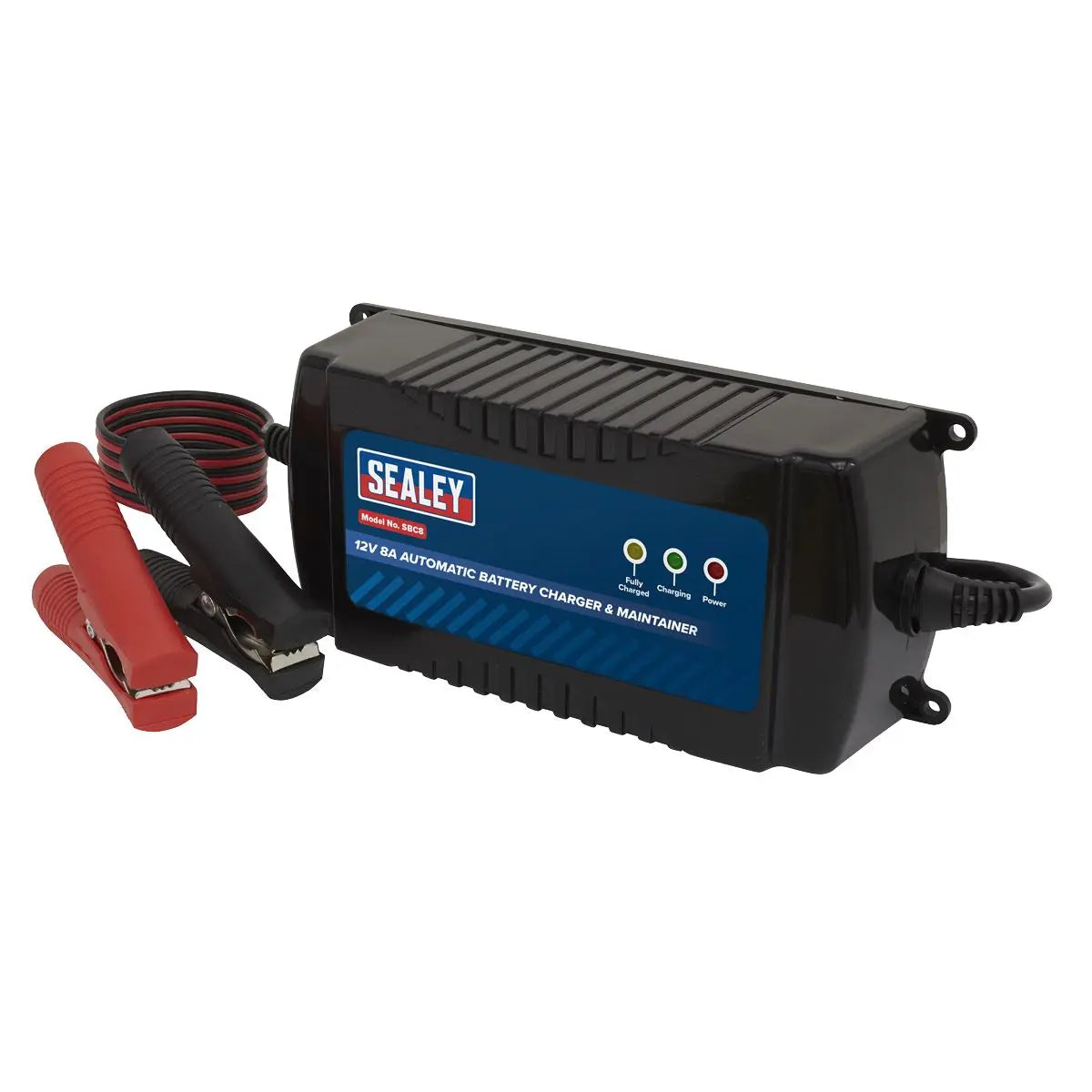 Sealey Battery Maintainer Charger 12V 8A Fully Automatic 