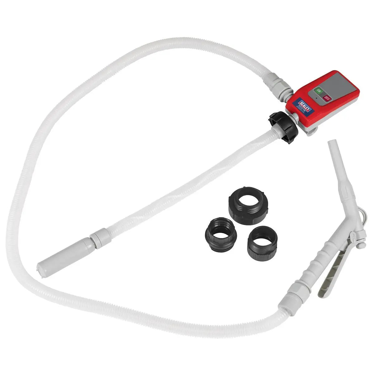 Sealey Battery Operated/12V Fuel Transfer Pump  White Rose Tools