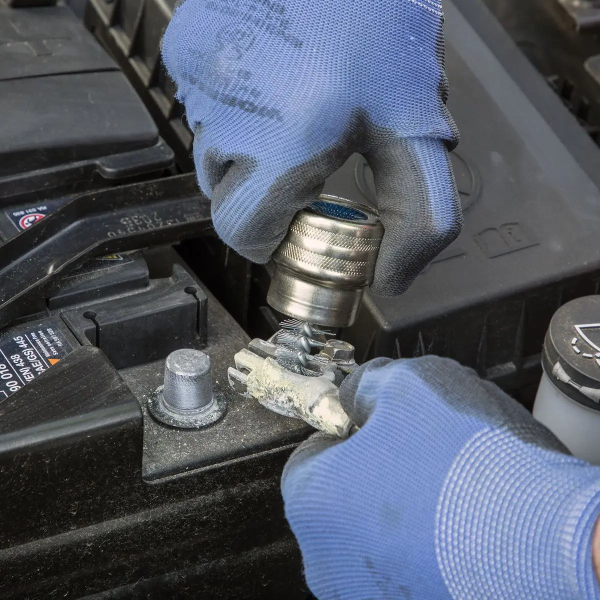 Sealey Battery Post & Terminal Cleaner 