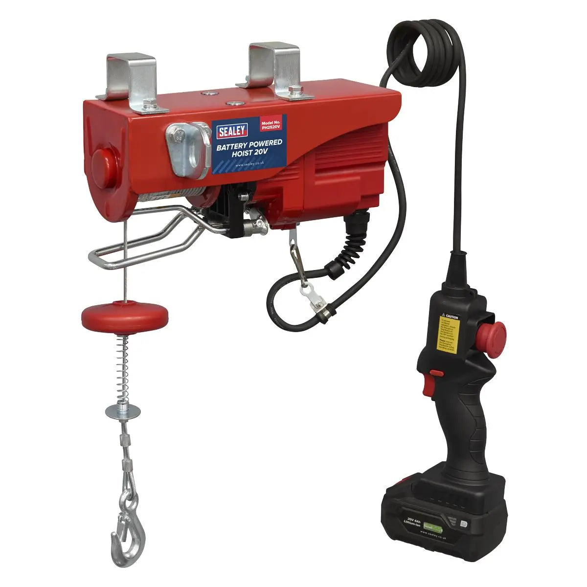 Sealey Battery Powered Hoist 20V  White Rose Tools