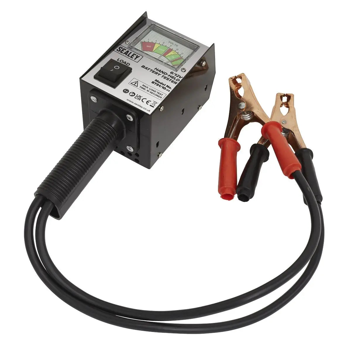 Sealey Battery Tester 6/12V Handheld 