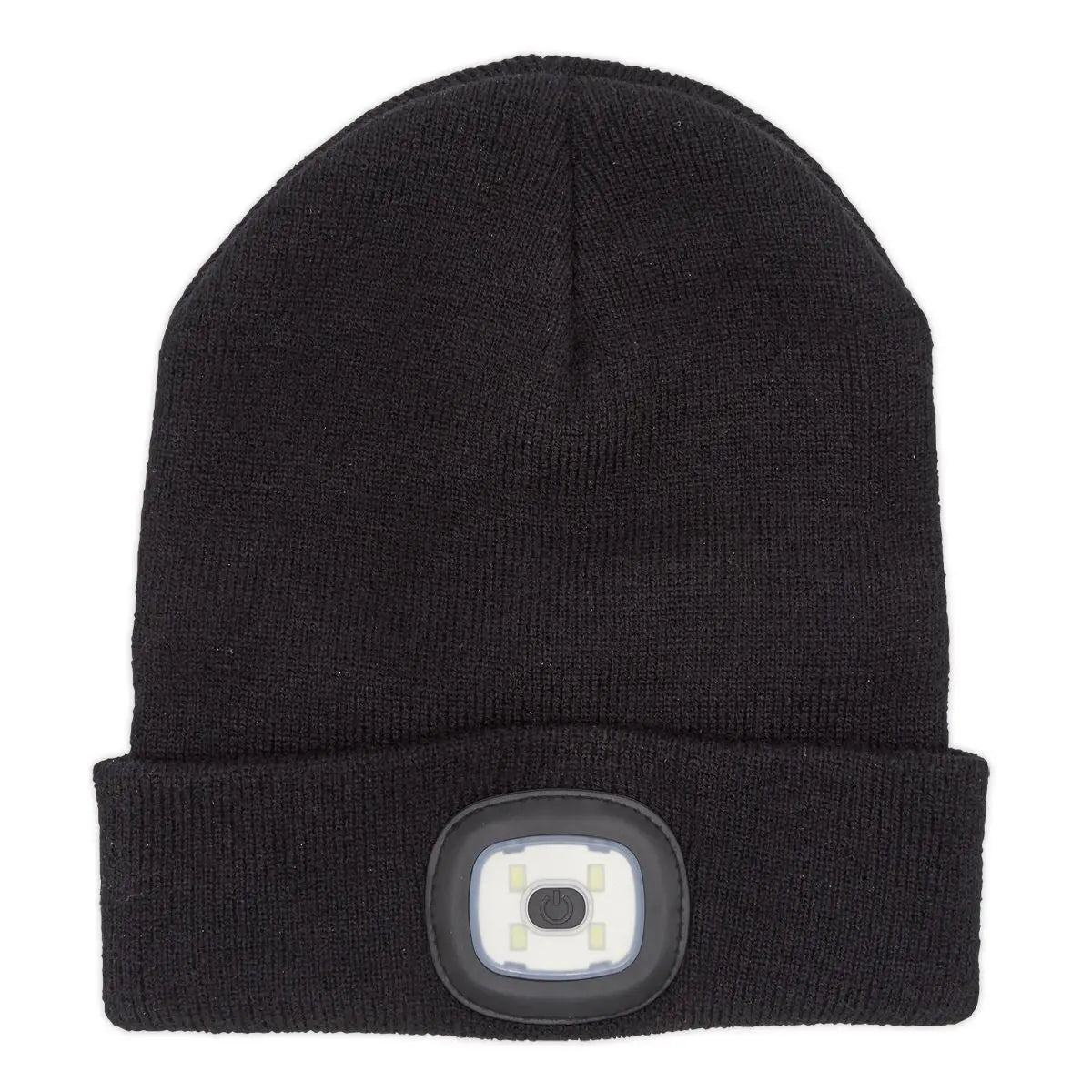 Sealey Beanie Hat 1W SMD LED USB Rechargeable 
