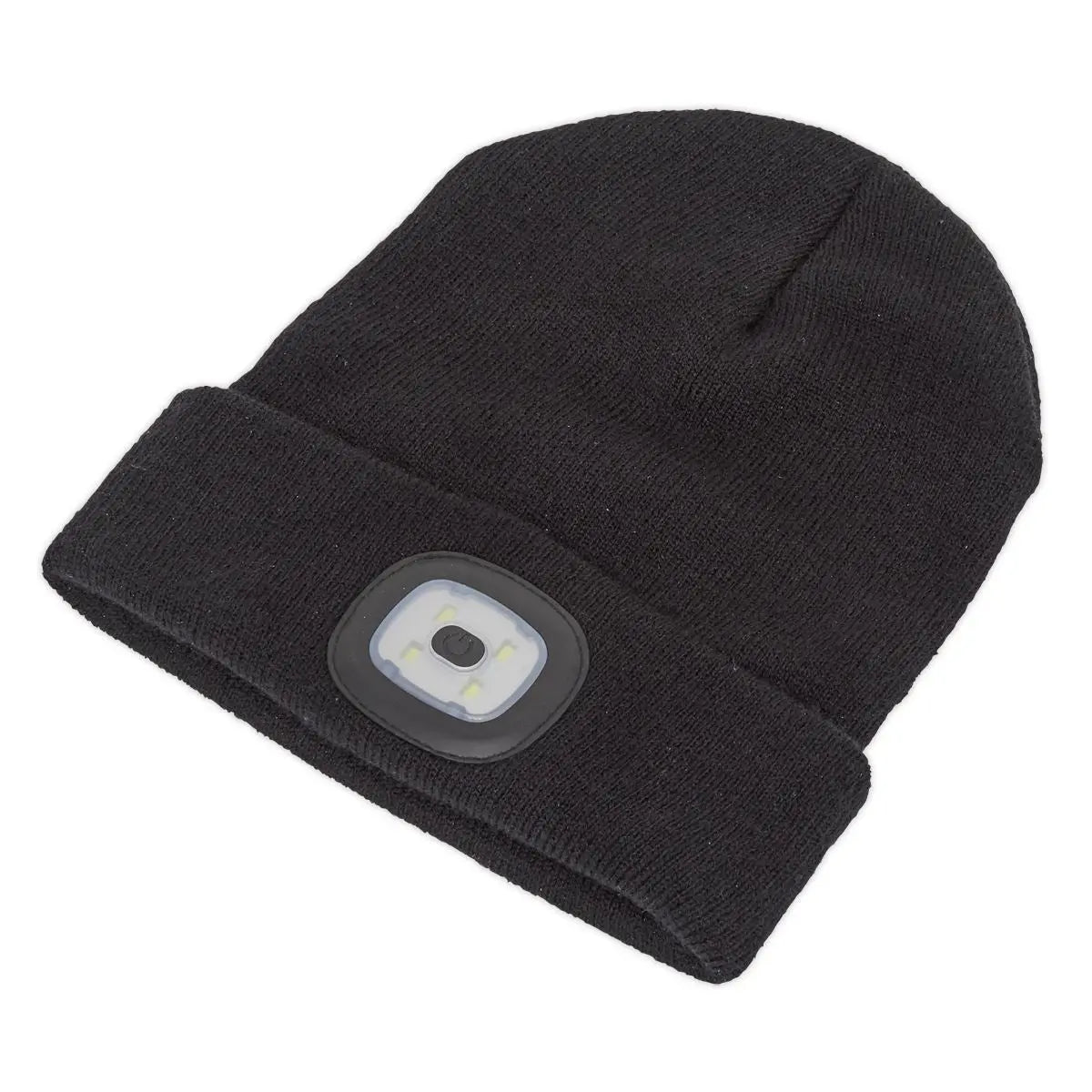 Sealey Beanie Hat 1W SMD LED USB Rechargeable 