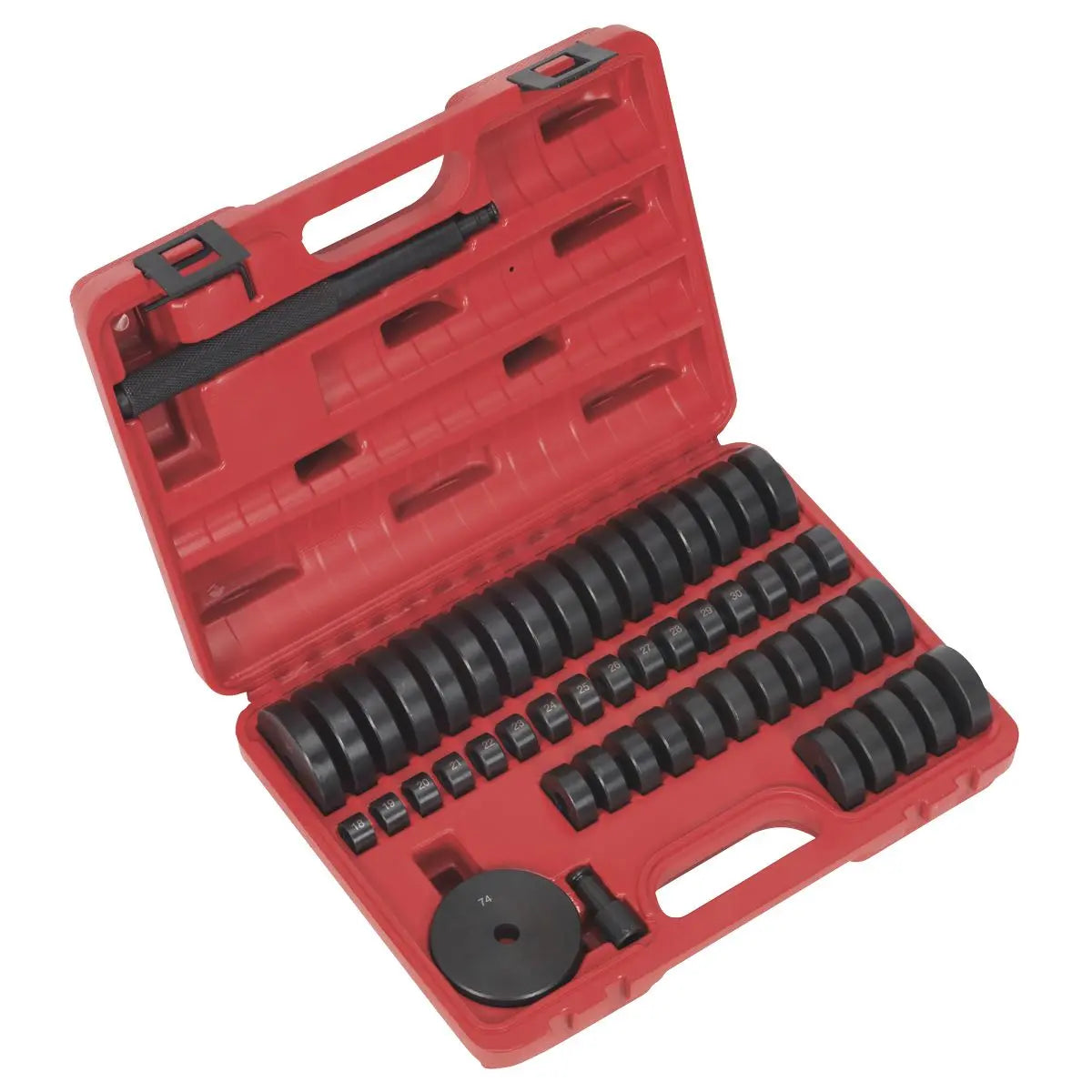 Sealey Bearing Race & Seal Driver Set 52pc 