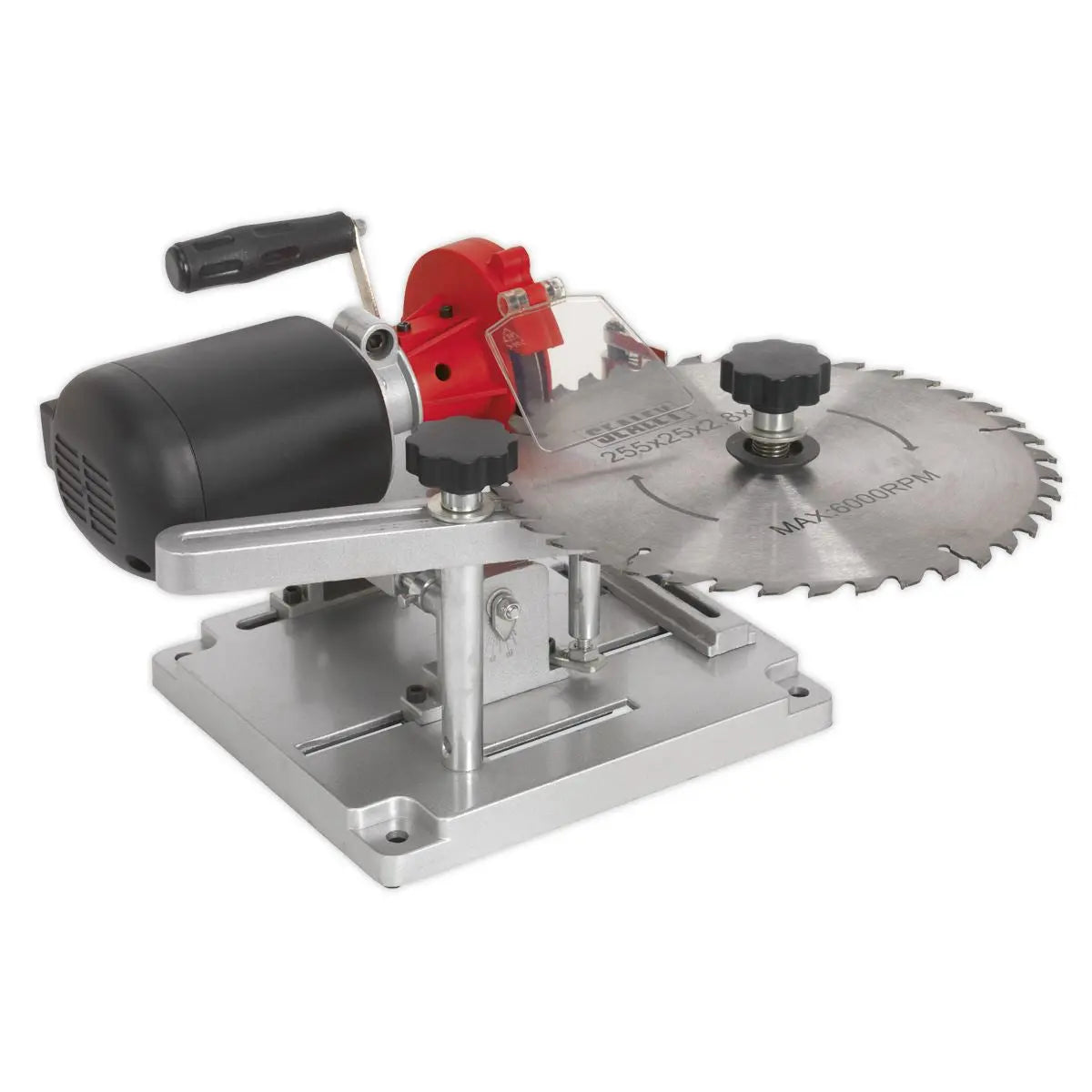 Sealey Bench Mounted Saw Blade Sharpener 230V 110W Circular Sharpening Tool 